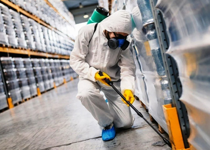 Industrial pest control services
